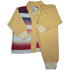 0275 Pijama Listrado com Calça Amarela M +R$ 49,00